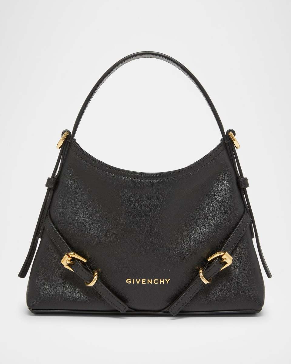 Voyou Nano Shoulder Bag in Shiny Leather